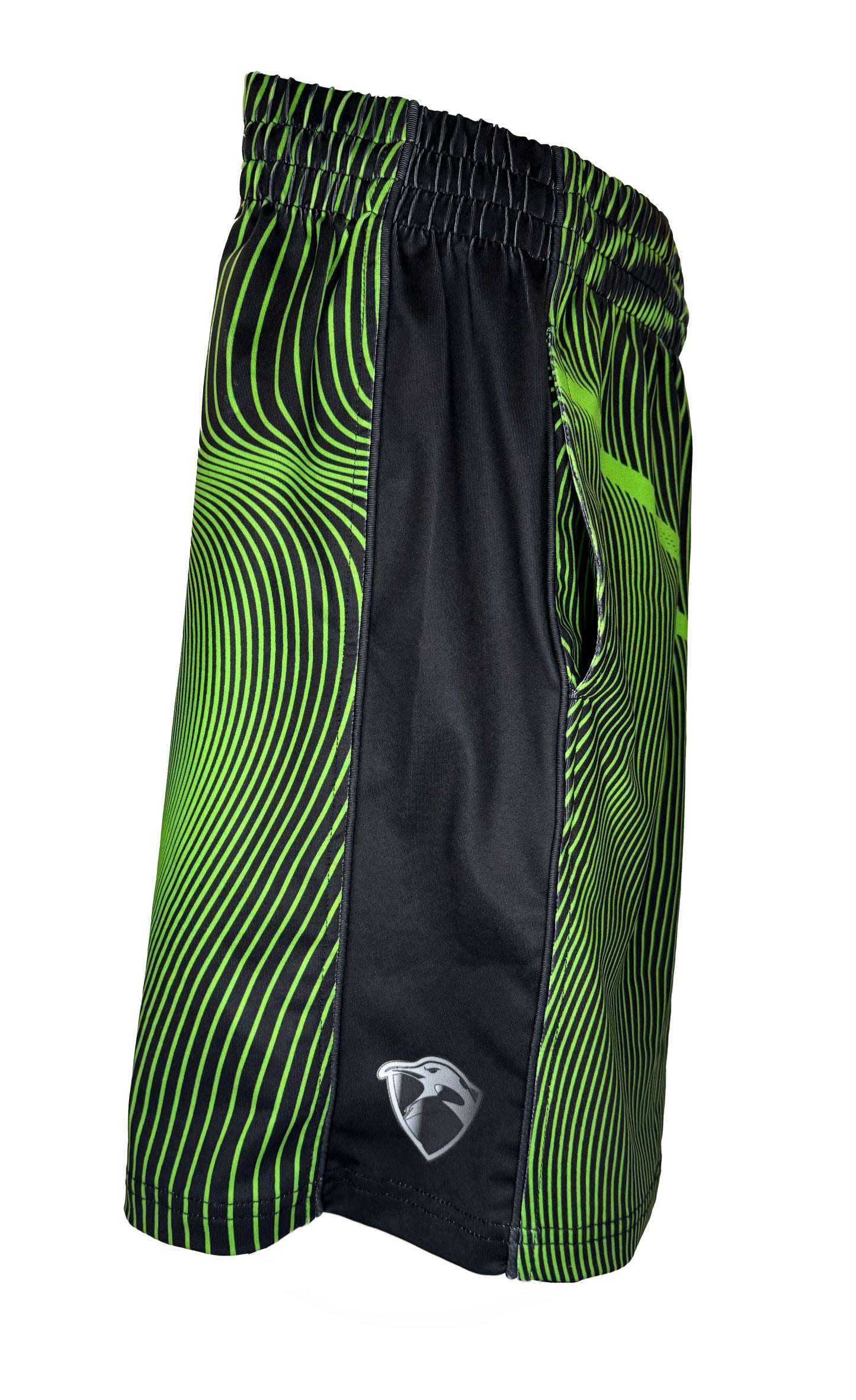 Laser Light Show Youth Athletic Shorts